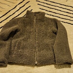 Rachel Zoe Grayish Brown Satin-Lined Jacket